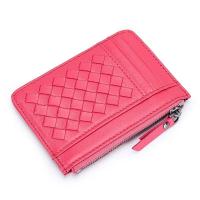 ราคา กระเป๋าสตางค์ใส่บัตรกษัตริย์อัจฉริยะสำหรับผู้ชายหนังแกะแฟชั่นสำหรับผู้หญิง Kintting บางเหรียญกระเป๋าซิป8891 (19429989422)