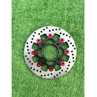 ราคา จานดิสเบรคหน้า Giorno 125 ตัวธรรมดา ขนาด 190mm งานสร้าง จานดิสเบรค จานแต่ง จานเบรคหน้า งานสร้าง จีโอโน่ หมุดจานติดผ้าเบรค ต้องตัดผ้าเบรค (22494426888)