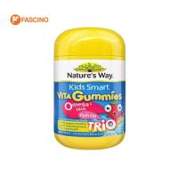 ราคา Natures Way Vita Gummies Omega 3 DHA Fish Oil วิตามินเสริมแร่ธาตุโอเมก้า 3 สำหรับเด็ก แบบเยลลี่ 60 เม็ด (19108887267)