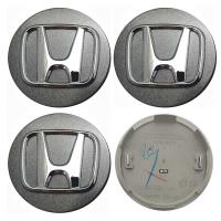 ราคา ราคาต่อ 1ชิ้นและ 4ชิ้น ฝาครอบดุมล้อ ดุมล้อ HONDA Accord Steam Civic FD CRV สีเทาเข้ม ฮอนด้า (9129974551)