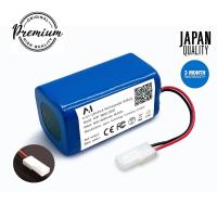 ราคา Battery แบตเตอรี่หุ่นยนต์ดูดฝุ่น Battery Li ion 2600mAh 14 4 14 8V For Xiaomi Mijia Mi G1Panasonic MC WRC53 R35 Ai Japan (14025607483)