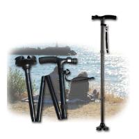 ราคา ไม้เท้าคนแก่ รุ่นใหม่ปี ไม้เท้าพับได้ ไม้เท้าเดินป่า MAGIC CANE With LED Light ไฟ led ไม้เท้าช่วยพยุงเดินสำหรับผู้สูงอายุ ปรับระดับได้ พร้อมไฟฉาย สีดำ ไม้เท้าสำหรับผู้สูงอายุ พับเก็บได้ง่าย (613958230