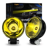 ราคา 2ชิ้น 3นิ้ว ไฟสปอร์ตไลท์ led 12V 60V ไฟสปอต ไฟติดรถยนต์ ไฟรีรถยนต์แสงอหลือง ไฟหน้ารถบรรทุก ไฟฉายทางวิบาก ไฟหน้ารถพลังสูงสปอต โคมไฟถอยหลัง ledไลต์แถบแสงสำหรับทำงานสำหรับรถยนต์ SUVATV รถแทรกเตอร์รถบรรทุ