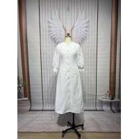 ราคา เดรสยาวลูกไม้แขนยาวคอปกงานกระดุมมุกหน้าดีเทลสวยมาก Chalita (23150849082)