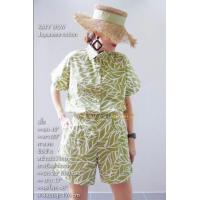 ราคา HSrv1 A ชุดเซ็ท กางเกงขาสั้น เสื้อเชิ้ต แขนสั้น ชุดเซ็ทผ้าคอตตอนญี่ปุ่น ชุด Bonus by Ananya ชุดใส่สะบาย ใส่ไม่ร้อน ชุดเซ็ทใส่เที่ยว ชุดสาวอวบ ชุดเสื้อเชิ้ต ร้าน Katy wow เสื้อสาวอวบ กางเกงสาวอวบ เสื้อ