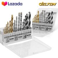 ราคา InnTech ชุดดอกสว่าน เจาะปูน ไม้ เหล็ก 16 ชิ้น Combination Drill Bits for Metal Masonry Wood ดอกสว่านไทเทเนี่ยม ดอกสว่านเจาะปูน ดอกสว่านเจาะไม้ ดอกสว่านเจาะเหล็ก ดอกสว่าน ชุดดอกสว่านรวม CBD16 (72174301