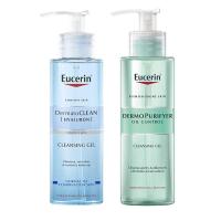 ราคา Eucerin DermatoCLEAN Refreshing Cleansing Gel 200ml Face Wash Cleanser Dry Sensitive Hyaluronic Acid Derma Skincare Face Skincare ยูเซอริน เจลล้างหน้า เหมาะสำหรับผิวบอบบาง แพ้ง่าย (22831548990)