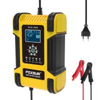 ราคา FOXSUR FBC122412D FOXSUR Battery Charger เครื่องชาร์จแบตเตอรี่ รถยนต์ รถมอเตอร์ไซค์ LiFePo4 Deep 12V 24V เครื่องชาร์จแบตเตอรี่ และฟื้นฟู FOXSUR รุ่นใหม่ล่าสุด (22735151711)