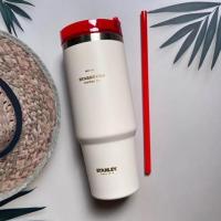 ราคา แก้วเก็บอุณหภูมิ กระเป๋าสตาร์บัค สแตนเลส 304 ทั้งใบ แก้วเก็บเย็น ของแท้ ปลอดสารพิษ ขนาด 30 ออนซ์ เก็บน้ำแข็งได้นาน 24ชั่วโมง พร้อมส่ง (21955133813)