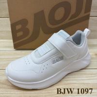 ราคา Baoji BJW 1097 รองเท้าผ้าใบหญิง บาโอจิ แบบหนัง ติดเทป 37 41 เบา ใส่สบาย (23160108246)