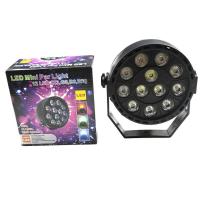 ราคา ไฟพาร์ ไฟดิสโก้ ไฟพาร์ ไฟเธค 12 LED 15W RGBW PAR PARTY 12 LED Beam Stage Light with 8 DMX Channels (2710068264)