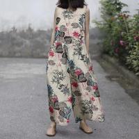 ราคา Zanzea ชุดจั๊มสูท แขนกุด พิมพ์ลาย สไตล์วินเทจ แฟชั่นสตรี (19854870161)