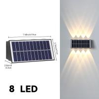 ราคา LUCKYLED คุณภาพสูง โคมไฟติด ยึดผนังโซลาร์เซลล์ 4 6 8LED ไฟตกแต่ง ไฟรั้ว ไฟโซล่า โคมไฟพลังงานแสงอาทิตย์ (23068735137)