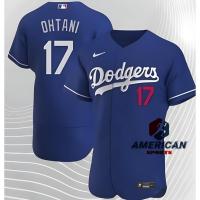 ราคา Men Shirt 2023 Los Angeles Dodgers 17 Shohei Ohtani Camiseta Azul Home Baseball Player Jersey (22247749676)