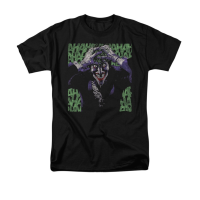 ราคา 2023 NewThe Joker Insanity Batman DC Comics เสื้อยืดผู้ใหญ่ (23337972035)