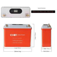 ราคา กล่องกันน้ำรุ่นใหม่ล่าสุดเปล่าแบต กล่องพลาสติก ABS สำหรับใส่แบต Lifepo4 NMC Li on เหมาะสำหรับโซลาร์เซลล์ รถกอล์ฟ (21921195190)