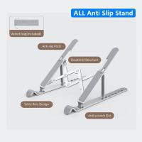ราคา ส่งจากไทย ออกใบกำกับได้ ORICO Portable Laptop Stand Riser Foldable Adjustable Notebook Holder Vertical Computer Stand desk 7 Angles for 13 15 inch Notebook PFB (10865740571)