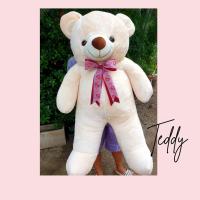 ราคา ตุ๊กตาหมี หมีเทดดี้ ตุ๊กตาตัวใหญ่ 100 เซนติเมตร ตัวอ้วนน ตุ๊กตาราคาโรงงาน ตุ๊กตาราคาถูก ถูกที่สุด พร้อมส่ง ผลิตในไทย NarakDollyShop (8257716735)