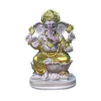 ราคา พระพิฆเนศอินเดีย ปางปลดหนี้ประทานทรัพย์ เสริมโชคลาภเงินทอง หน้าตัก3นิ้ว สูง15ซม มีหลายสีให้เลือกบูชา (14273126501)