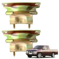 ราคา บานพับกระบะท้าย บานพับท้ายกระบะ บานพับหลังกระบะ สีเหลือง จำนวน 2ชิ้น ซ้ายและขวา Nissan Big M Big m D21 นิสสัน บิ๊กเอ็ม 2 ประตู ปี 1986 19987 2ประตู รถกระบะ สินค้าราคาถูก คุณภาพดี Hinge Assy Rear Gate 