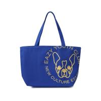 ราคา ESP กระเป๋าผ้าแคนวาส อีซี่เฟรนช์ชี่ ผู้หญิง สีน้ำเงิน Eazy Frenchie Canvas Tote Bag 06301 (23343609351)