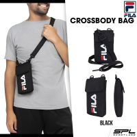 ราคา Fila ฟีล่า กระเป๋าพาดลำตัว กระเป๋าแฟชั่น กระเป๋า Crossbody Bag F23L00140 SBCDVR23Q102U BK 590 (22156757547)