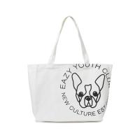 ราคา ESP กระเป๋าผ้าแคนวาส อีซี่เฟรนช์ชี่ ผู้หญิง สีไอเวอรี่ Eazy Frenchie Canvas Tote Bag 06301 (23343496988)