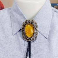 ราคา Bolo Tie เทอร์คอยส์เม็ดใหญ่ โบโลไทด์สายถักสไตล์คาวบอยตะวันตก ใส่ได้ทั้งกับชุดคาวบอย หรูหรา สุดแนว สามารถขยับจัดระดับระยะ สั้น ยาว (15239809072)