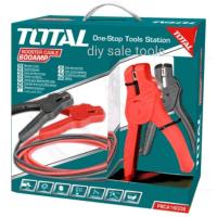 ราคา Total สายพ่วงแบตเตอรี่ 600 แอมป์ ยาว 3 เมตร รุ่น PBCA16008 Booster Cable ตัวสายทำจากลวดทองแดง แท้100 ขนาดสาย 10มม ขนาดหัวนีบ18 10ซม (22641482215)