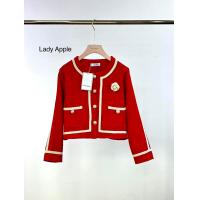 ราคา พร้อมส่ง เสื้อคลุมทวีตผ้าพื้นแต่งแถบสีดำ ครีม เสื้อคลุมทวิตออกงาน (22151921299)