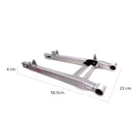 ราคา สวิงอาร์มเวฟ110i ยืด2นิ้ว สีเงิน NER18 ครบชุดตามรูป (22115982573)