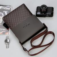 ราคา กระเป๋าสะพายไหล่ผู้ชาย PU นักธุรกิจทำธุรกิจกระเป๋าสะพายข้างเหมาะสำหรับผู้ชายโปโลวินเทจ (23178243052)