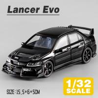 ราคา LEO 1 32 Mitsubishi Lancer Evolution ของสะสมรถของเล่นโลหะผสมรถโมเดล Diecast ของขวัญสำหรับเด็กผู้ชายเด็กผู้หญิง (23129120014)