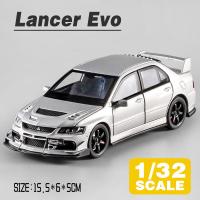 ราคา LEO 1 32 Mitsubishi Lancer Evolution ของสะสมรถของเล่นโลหะผสมรถโมเดล Diecast ของขวัญสำหรับเด็กผู้ชายเด็กผู้หญิง (23129120012)