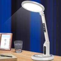 ราคา YEYA โคมไฟตั้งโต๊ะโคมไฟกลางคืนโคมไฟตั้งโต๊ะป้องกันดวงตาอุปกรณ์ป้องกันดวงตาแบบชาร์จไฟได้เฉพาะนักเรียนโคมไฟตั้งโต๊ะแบบใช้คู่แบบชาร์จไฟได้และเสียบปลั๊กโคมไฟหอพักอ่านหนังสือ LEDการเรียนรู้เพื่อป้องกันสายต
