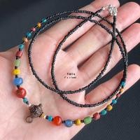 ราคา F3874 สร้อยคอ ลูกปัดโบราณ ทวารวดี รวมแหล่ง ยาว 67 เซนติเมตร ขนาด 7 5 2 มิล สภาพตามรูป (23211794334)