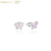 ราคา Louis Montini Jewelry Sterling Silver 925 Earrings ต่างหูเงินแท้ 92 5 ต่างหูผู้หญิง รูปผีเสื้อ LJER29 (14452811892)