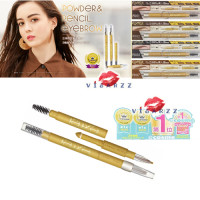 ราคา PD05 Gray Brown อันดับ 1 Cosme Excel Powder Pencil Eyebrow ดินสอเขียวคิ้ว 3 in 1 จากเอกเซลล์ พกแท่งเดียวได้ทั้งเขียน เกลีี่ย ปัดจัดทรง การันตีด้วยรางวัลที่ญี่ปุ่นมากมาย ติดทนด้วยจ้า (17139059471)