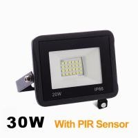 ราคา สปอร์ตไลท์ led 220v Motion Sensor Flood Light 10W 20W 50W 30W 100W โคมไฟผนังนอก ไฟส่องแสง ไฟสปอร์ตไลท์ โคมไฟแต่งสวน for House Gate Playground Basketball Court Patio สปอร์ตไลท์ (18568796334)
