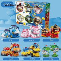 ราคา Liaoyue หุ่นยนต์โมเดลรถ1คัน 6 Poliหุ่นยนต์รถกู้ภัยรถหุ่นยนต์รถของเล่นของเล่นเด็ก (22836604646)