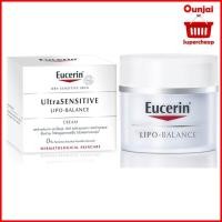 ราคา Eucerin Ultra Sensitive Lipo Balance Cream ลดปัญหาผิวแห้ง 50 มล 051512 (955422566)
