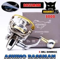 ราคา รอกตกปลา รอกสปินนิ่ง อาชิโน่ ASHINO BASSMAN 1000 6000 โฉมใหม่มีให้เลือกหลายสี (22885174341)