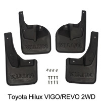 ราคา ยางกันโคลนยางกันโคลน บังโคลนHILUX VIGO REVO 2 4WDสำหรับรุ่น2005 2019จัดส่งรวดเร็ว (21452773433)