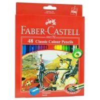 ราคา Faber Castell สีไม้อัศวิน 12 24 36 48 สี กล่องกระดาษ (21982569617)