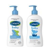 ราคา เซตาฟิล Cetaphil Baby Daily Lotion Baby Gentle Wash Shampoo With Pump โลชั่นบำรุงผิวสำหรับเด็ก สูตรอ่อนโยน 400 ml ครีมอาบน้ำ ครีมอาบน้ำและสระผม สูตรอ่อนโยน พิ่มความชุ่มชื้น (23048310243)