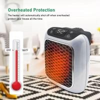 ราคา LDI8 Mini Fan Heater Fan Heater Socket Socket Heater Fan Heater 800 WattRemote Control (21212507686)