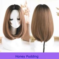 ราคา TSEวิกผมสตรีกลางยาววิกผมตรงแฟชั่นสมจริงHeadgearหญิงผมยาวตรง (6461356574)