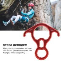 ราคา 50KN รูปที่ 8 Rope Descender Rappel Ring Rock Climbing Rescue Gear อุปกรณ์ใหม่ (22840453197)