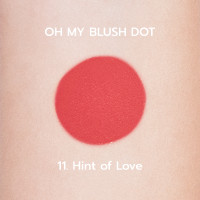ราคา OH MY BLUSH DOT บลัชหัวโต ohmyblushdot 11 Colors 3g (23389919649)