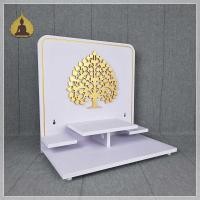 ราคา หิ้งพระพิฆเนศ หหิ้งโอม หิ้งพระต้นโพธิ์ หิ้งพระโมเดิร์น รุ่น กุศลธรรม 3 ชั้น รุ่น G6 (21058618582)